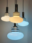 1970s German Cascading Shade Hanging Light by Leclair & Schäfer