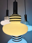 1970s German Cascading Shade Hanging Light by Leclair & Schäfer