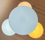 1970s German Cascading Shade Hanging Light by Leclair & Schäfer