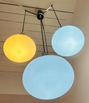 1970s German Cascading Shade Hanging Light by Leclair & Schäfer