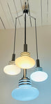 1970s German Cascading Shade Hanging Light by Leclair & Schäfer