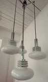 1970s German Cascading Shade Hanging Light by Leclair & Schäfer