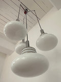 1970s German Cascading Shade Hanging Light by Leclair & Schäfer