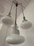 1970s German Cascading Shade Hanging Light by Leclair & Schäfer