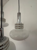 1970s German Cascading Shade Hanging Light by Leclair & Schäfer