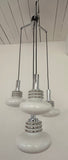 1970s German Cascading Shade Hanging Light by Leclair & Schäfer