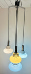 1970s German Cascading Shade Hanging Light by Leclair & Schäfer