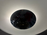 1970s Putzler Opaline Glass & Chrome Wall or Flush Mount Light