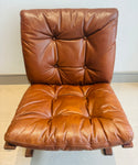 Pair of "Skyline" Bent Beech Lounge Chairs by Einar Hove