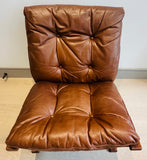 Pair of "Skyline" Bent Beech Lounge Chairs by Einar Hove