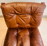 Pair of "Skyline" Bent Beech Lounge Chairs by Einar Hove