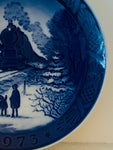 1973 Royal Copenhagen Plate - "Going Home For Christmas"