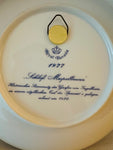 1977 Royal Bavaria Porcelain Christmas Plate