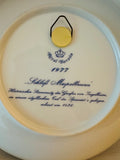 1977 Royal Bavaria Porcelain Christmas Plate