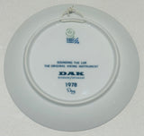 1978 Royal Copenhagen Denmark Porcelain Viking Plate
