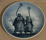 1978 Royal Copenhagen Denmark Porcelain Viking Plate