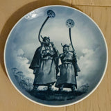 1978 Royal Copenhagen Denmark Porcelain Viking Plate
