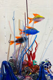 Contemporary Chinese Fish Aquarium in the style of Glass Studio Murano