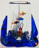 Contemporary Chinese Fish Aquarium in the style of Glass Studio Murano