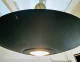 1980s French LG Paris UFO Ceiling Uplighter