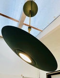 1980s French LG Paris UFO Ceiling Uplighter