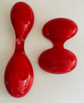 1980s Italian Guzzini Lab Interlocking Dishes inc Box