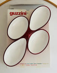 1980s Italian Guzzini Lab Interlocking Dishes inc Box