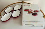 1980s Italian Guzzini Lab Interlocking Dishes inc Box