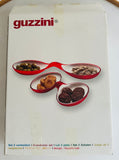1980s Italian Guzzini Lab Interlocking Dishes inc Box