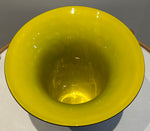 1990S American Contemporary Handblown Aventurine Glass Vase