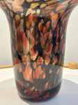 1990S American Contemporary Handblown Aventurine Glass Vase
