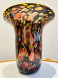 1990S American Contemporary Handblown Aventurine Glass Vase