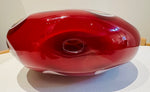 1990s Contemporary Decorative Art Glass Vase