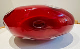 1990s Contemporary Decorative Art Glass Vase