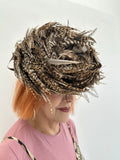 1998 Vintage Philip Treacy Bespoke Pheasant Feather Fascinator