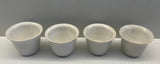 Set of 4 Contemporary Ceramic Pottery Cups