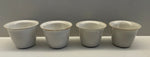 Set of 4 Contemporary Ceramic Pottery Cups