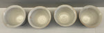 Set of 4 Contemporary Ceramic Pottery Cups