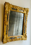 Circa 1740 French Gilt Mirror with Original Glass