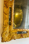 Circa 1740 French Gilt Mirror with Original Glass