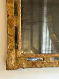 Circa 1740 French Gilt Mirror with Original Glass