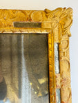 Circa 1740 French Gilt Mirror with Original Glass