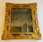 Circa 1740 French Gilt Mirror with Original Glass