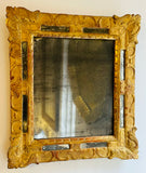 Circa 1740 French Gilt Mirror with Original Glass