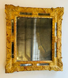 Circa 1740 French Gilt Mirror with Original Glass