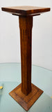 Circa 1900 Arts & Crafts Oak Haberdashery Display Stand