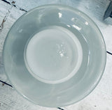 1960s White & Clear Encased Glass Vase attr. Holmegaard