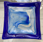 Circa 1990s Italian La Murrina Murano Glass Dish
