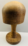 Victorian Solid Beech Hat Block Display Stand