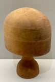 Victorian Solid Beech Hat Block Display Stand 21 1/2